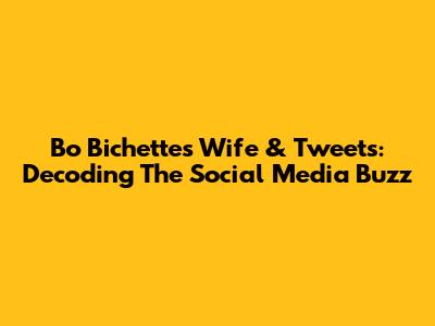 Bo Bichette's Wife & Tweets: Decoding The Social Media Buzz