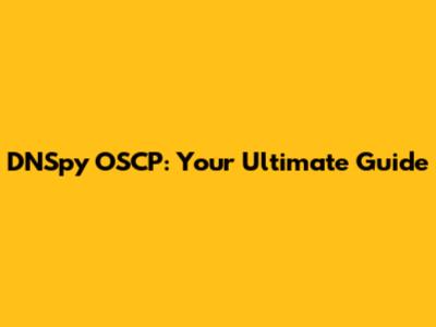 DNSpy OSCP: Your Ultimate Guide