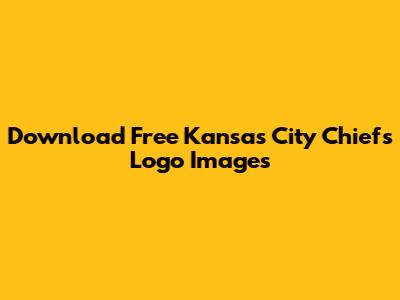 Download Free Kansas City Chiefs Logo Images