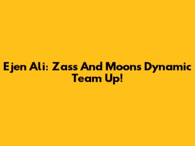 Ejen Ali: Zass And Moon's Dynamic Team Up!