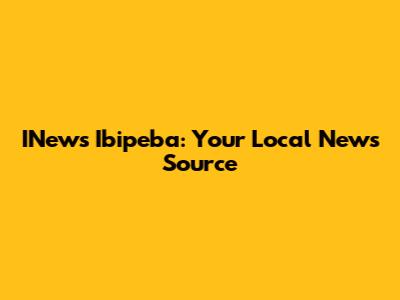 INews Ibipeba: Your Local News Source