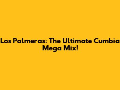 Los Palmeras: The Ultimate Cumbia Mega Mix!