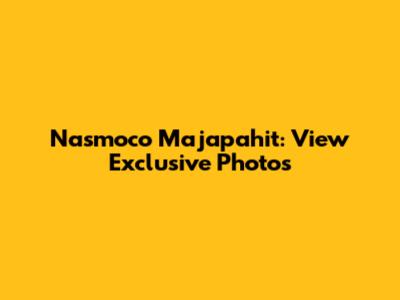 Nasmoco Majapahit: View Exclusive Photos