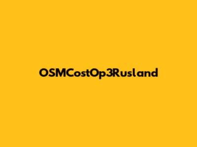 OSMCostOp3Rusland