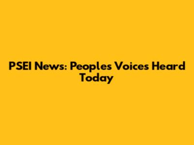 PSEI News: People's Voices Heard Today