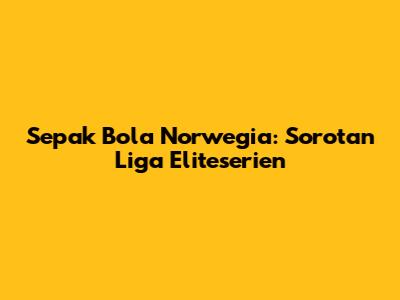 Sepak Bola Norwegia: Sorotan Liga Eliteserien