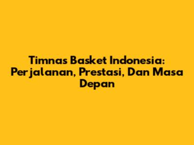Timnas Basket Indonesia: Perjalanan, Prestasi, Dan Masa Depan